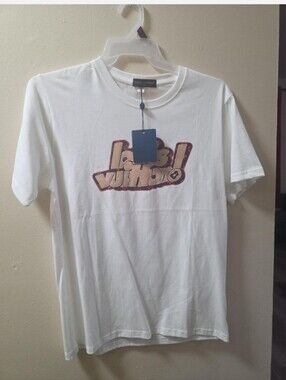 LV White Short-Sleeve Tee